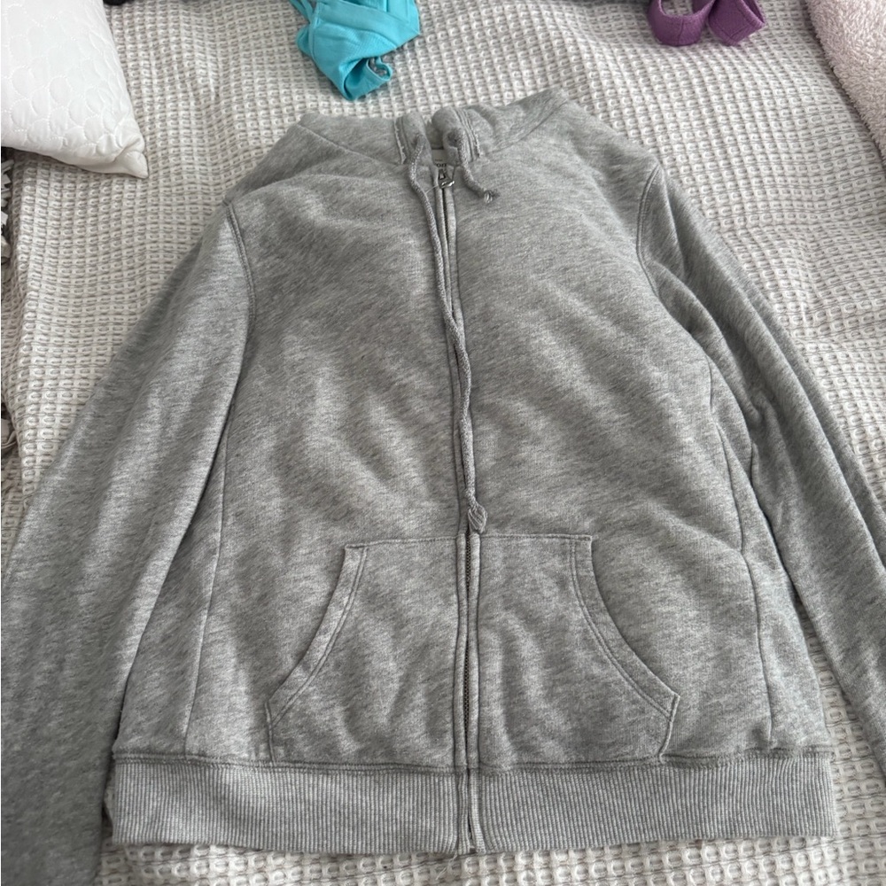 Abercrombie & Fitch Kids Heather Gray Hoodie